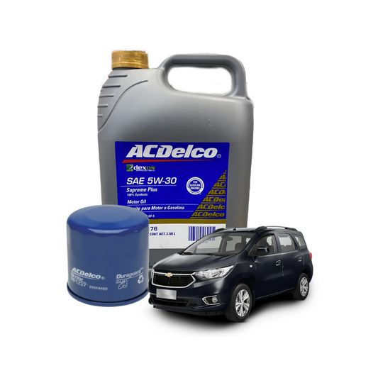 Combo Aceite + Filtro de Aceite Chevrolet Spin