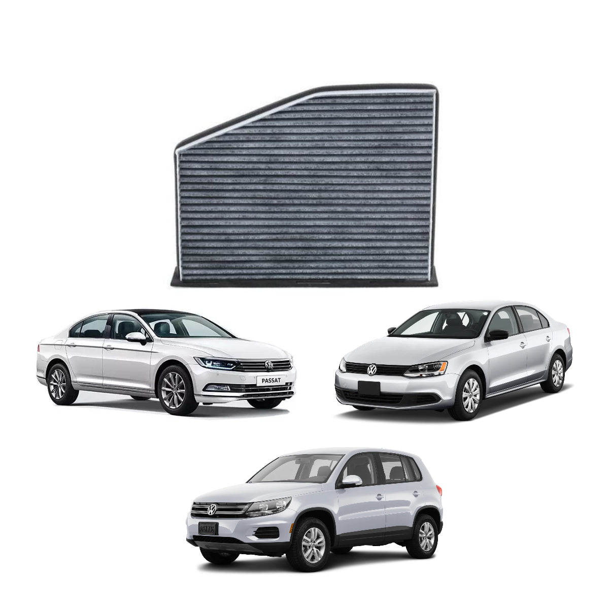 Filtro de aire acondicionado Volkswagen Jetta/Tiguan/Passat