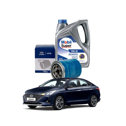 Servicio cambio de aceite + filtro de aceite Hyundai Accent