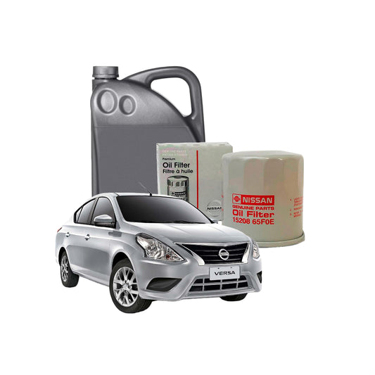 Servicio Cambio de Aceite + Filtro de Aceite Nissan Versa Drive